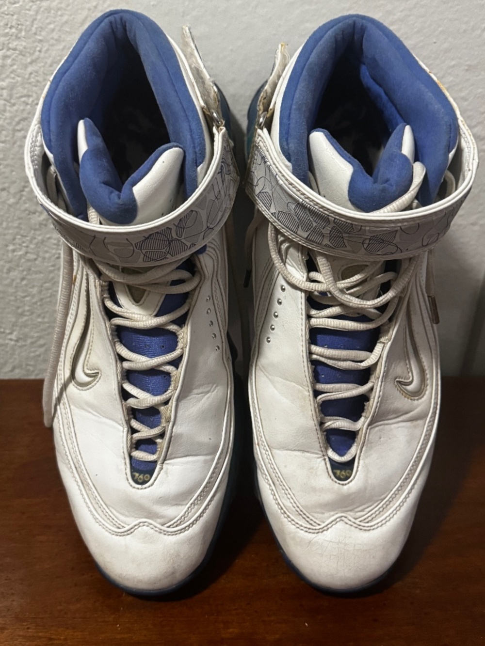 Nike Air Max 360 BB sneakers  White Varsity Royal Blu